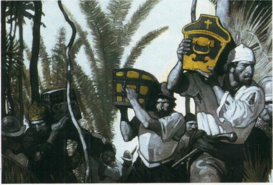 La cache du trésor dans les Caraïbes